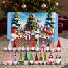 Plush Dwarf Box 2026 Christmas Gnome Advent Calendar, 24 Day Countdown Set with Faceless Soft Figurines Dolls, Xmas Ornaments for Tree Hanging