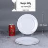 Меламиновая круглая обеденная тарелка