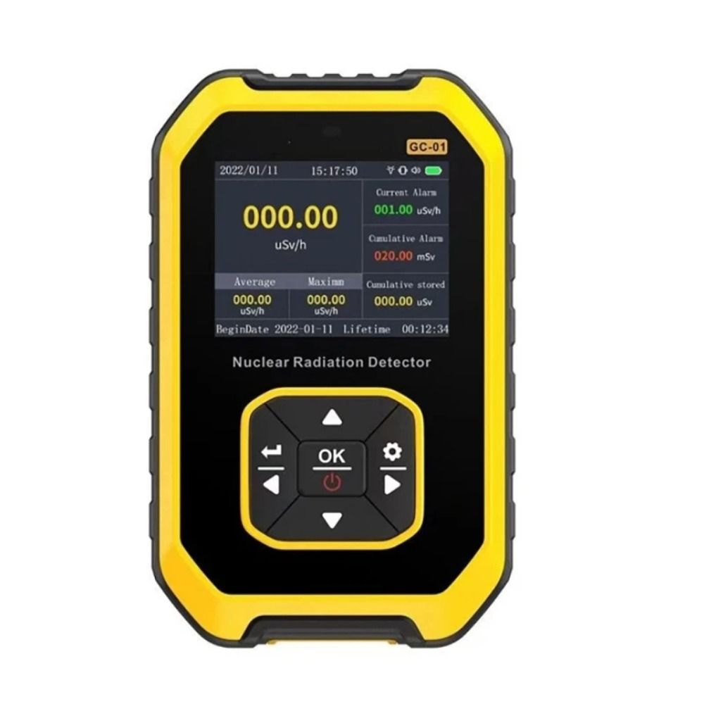 LCD Display X-ray Radioactivity Tester High Sensitivity Portable Geiger Counter  Daily Life
