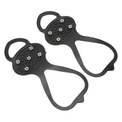 1 пара/комплект Уличные 5-зубые ледоступы, противоскользящие, 5-зубые шипы для альпинистской обуви