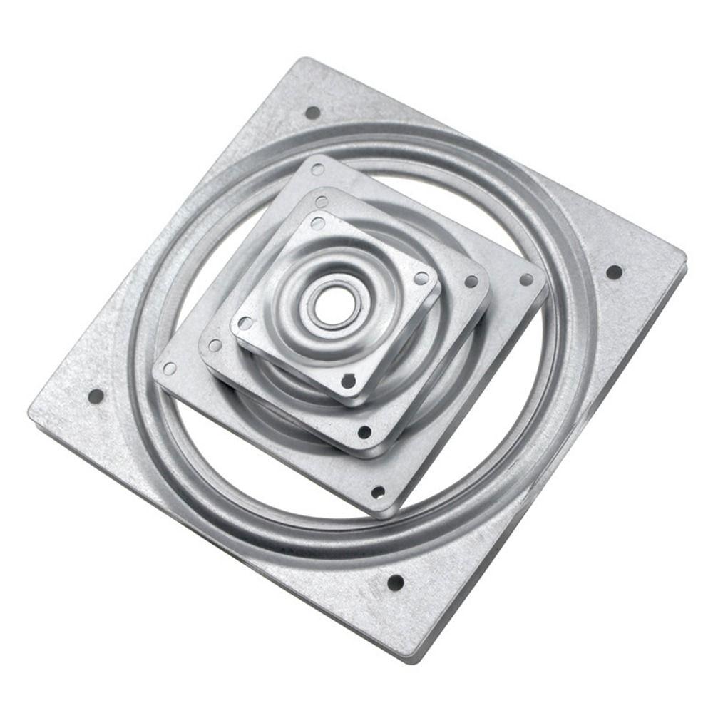 Inch Metal Furniture Hardware Display Stand Ball Bearing Swivel Plate Free Rotating Lazy Susan