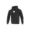 Simplified Logo Sport Casual Pullover Hoodie Men Tops Black DR3088-010