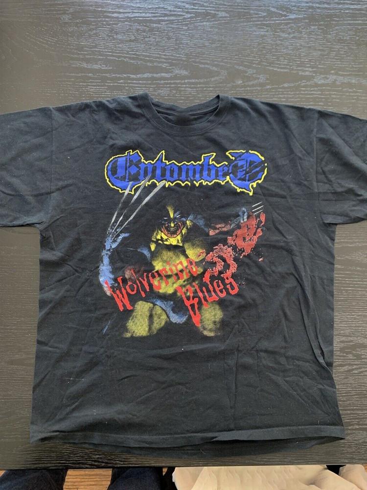 Entombed Band Wolverine Blues Album Unisex Tee Cotton Shirt All Size Unisex T-Shirt