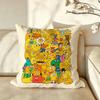 Artist NNinaDDzyvulska Cushion Cover Pillow Case Antidustmite Pillowcase Silky Short Plush Sofa Cushion Cover hot