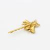 2pcs Jewelry Girls Women Hair Clips Bobby Pins Gold Tone Bumble Bee