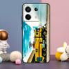 Fire Truck Case For Xiaomi Redmi Note 15 Pro Plus 10 11 12 13 14 Pro Redmi 15 15C 14C 10C 12C 13C Cover