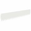 Lawn Edging 10 pcs 103 x 20 cm Steel White