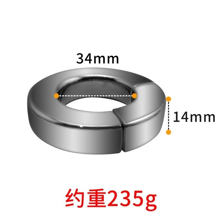 Металлический кулон из нержавеющей стали для мошонки, связывание, магнит, адсорбция, пенис, задержка, кулон, кольцо для взрослых