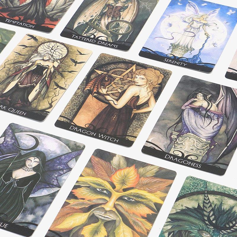 Английская версия, 36 листов, колода карт Enchanted Oracle Cards