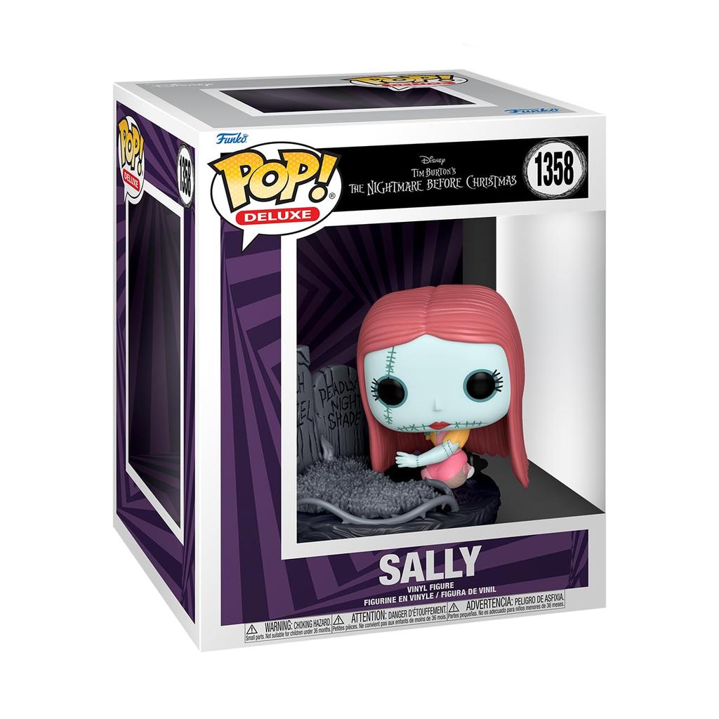 Disney Before Christmas Sally Figure Funko Deluxe Graveyard Funko