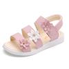 Children's Summer Style Children Sandals Girls Princess Beautiful Flower Kids Flat Sandals Baby Girl Gladiator Soft Shoes