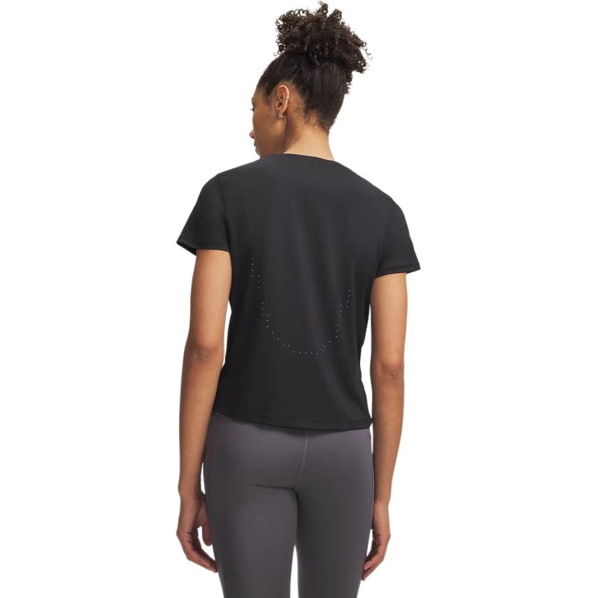 Under Armour Velociti Pro Защита от солнца Дышащая футболка с круглым вырезом с коротким рукавом для бега Женские топы 6009536-001
