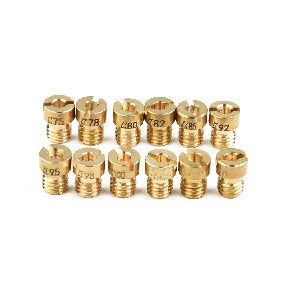 Улучшение подачи топлива для гонок с помощью комплекта из 12 главных жиклеров карбюратора 75 102 для гоночного карбюратора Dellorto PHBG ADDS