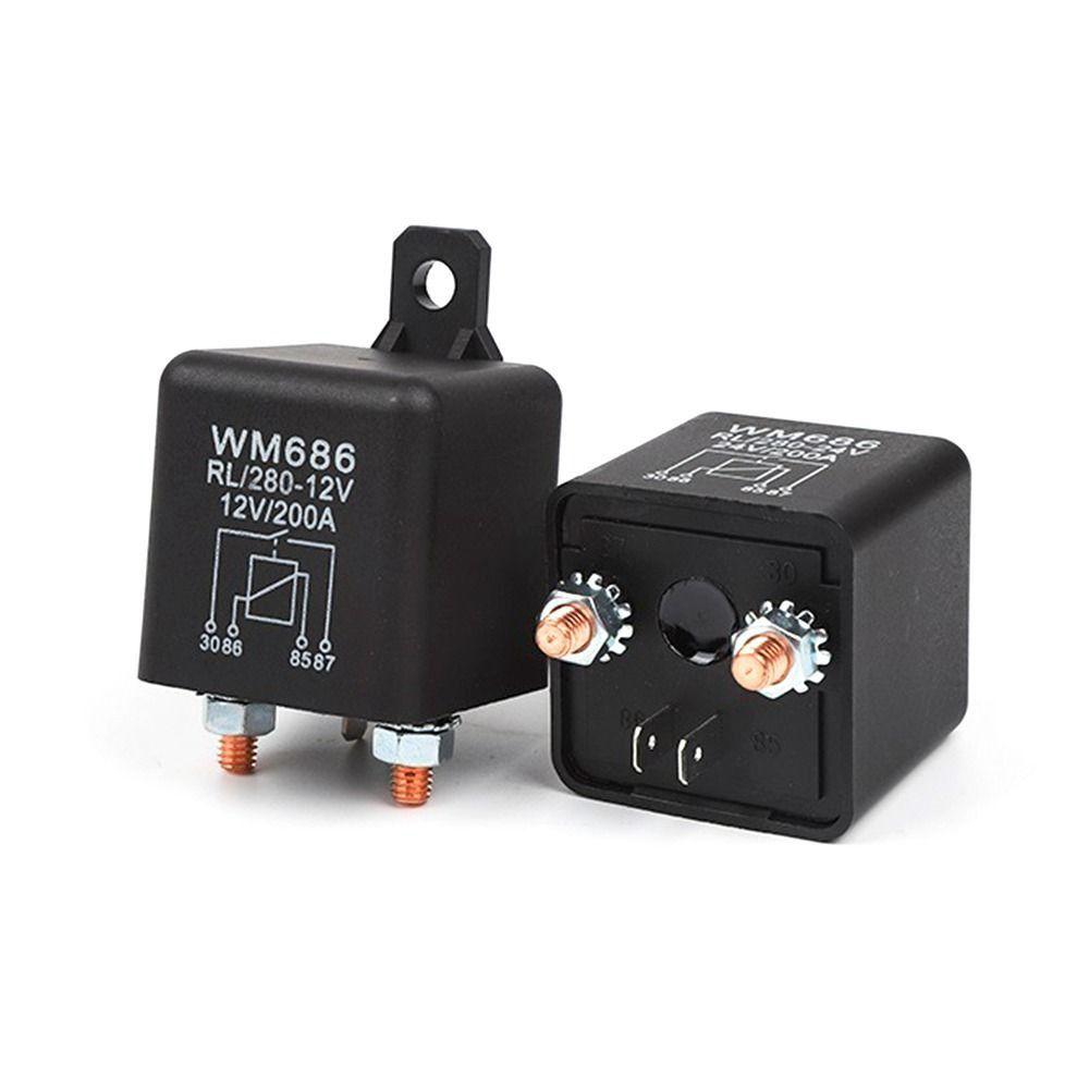 WM686 Автомобильный аксессуар Высокий ток 12В 24В Автомобильное реле 200А 100А Пусковое реле
