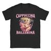Funny Cappuccina Ballerina Cappuccino Dancer Coffee T-Shirts  Harajuku Summer Tees Vintage Print Tops Gift Unisex