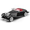 Большой 1/18 Benz 500K Сплав Литой Классический Модель Автомобиля Симуляция Звук Свет Ретро Модель Автомобиля Украшение Подарок Мальчику Хэллоуин Игрушки