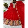 Indian Bollywood Pakistani Gown Dupatta Set Wedding Wear Designer Anarkali Suit VY-1391