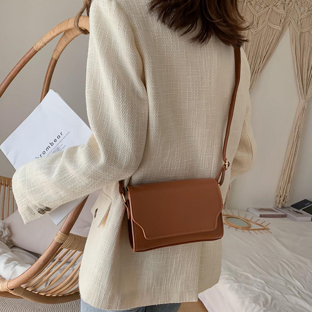 Сумки-мессенджеры в гонконгском стиле для женщин, новая простая маленькая квадратная сумка через плечо в стиле ретро, прочная женская сумка для работы и отдыха, небольшая упаковка
