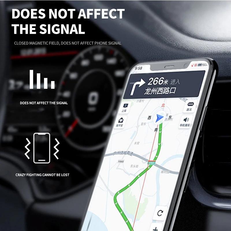 new Magnetic Car Phone Holder Air Vent Magnet Smartphone Mobile Stand Cell GPS Support For Volvo XC40 XC60 V60 V40 XC90 V50 S60