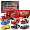 Набор из 7 машинок Cars 2 Молния МакКуин и грузовик Мак - Подарки - WELLNGS