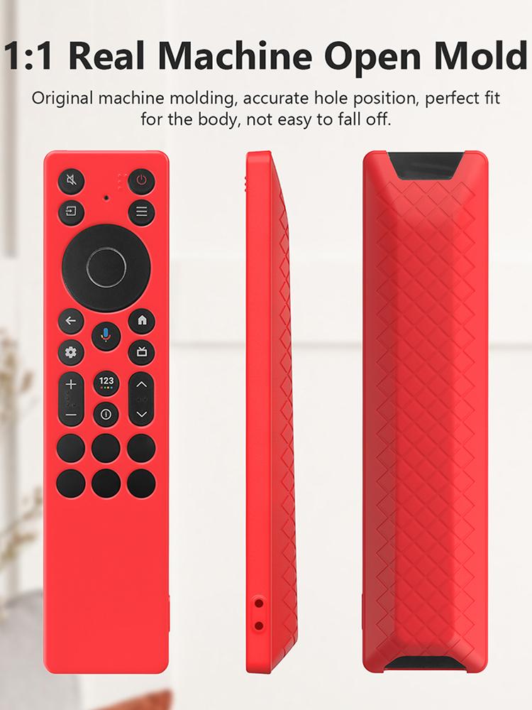 Для TCL RC923A/RC813A Силиконовый чехол для пульта управления Противоскользящий Ударопрочный Чехол для пульта управления Водонепроницаемый Корпус для пульта управления телевизора Инструмент для ТВ-принадлежностей