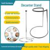 Inverted Metal Wine Decanter Drying Stand