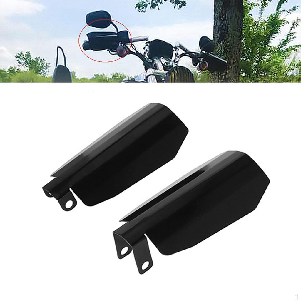 2x Motorcycle Handguards Supplies Accessories for Electra Glide Touring