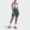adidas Parley Полосатые облегающие велосипедные шорты с лямками женские Синие HM3159