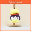 Hamburger Plush Keychain Bag Hanging Ornament Food Stuffed Toys Accessories Gift
