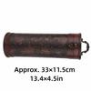 Wooden Vintage Wine Box Round Wine Storage Box Flasks Wine Gift Box  Decorative Case