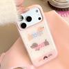 Мультяшный розовый чехол для телефона с щенком для iPhone 17 и iPhone 17 Pro Max