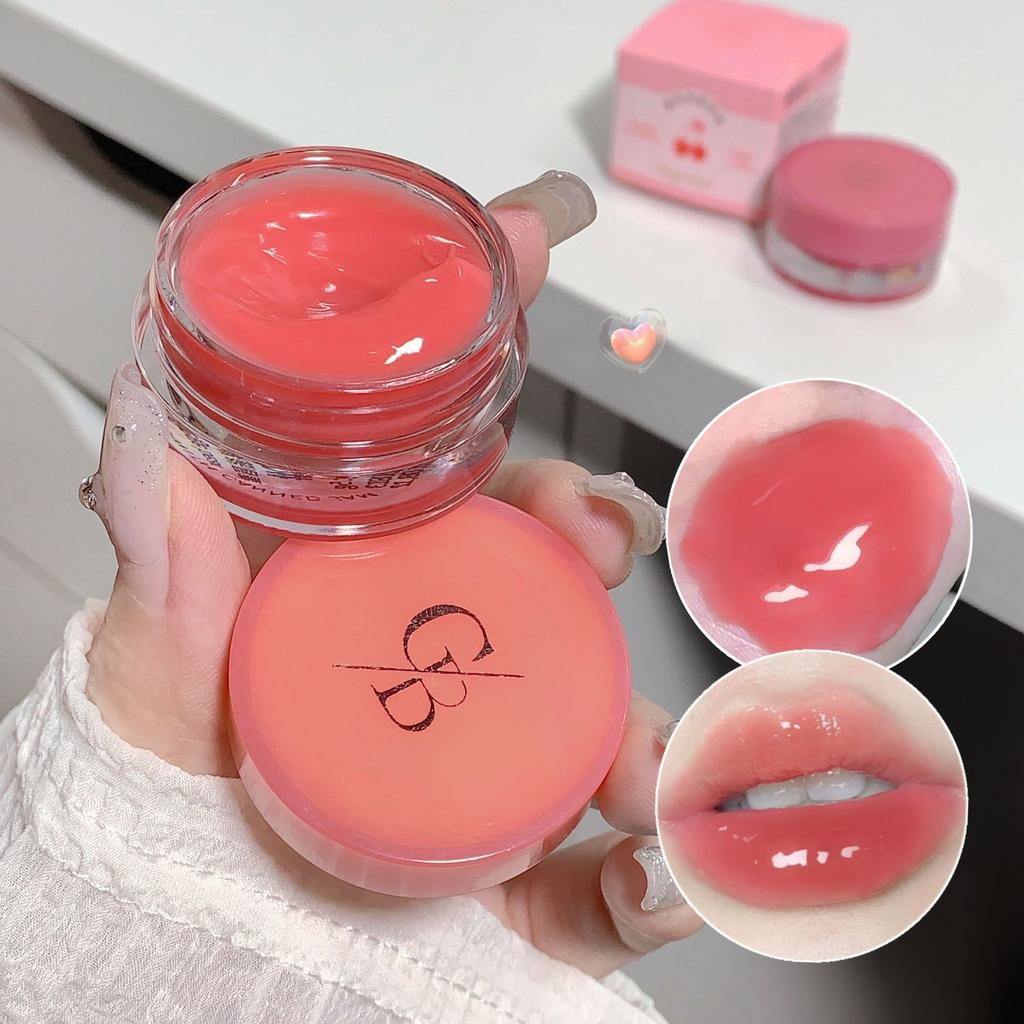 Canned Jam Lip Gloss, Moisturizing, Water-glossy Mirror Surface, Tender Lips, Long-lasting Makeup, Not Easy To Stick To the Cup of Lipstick