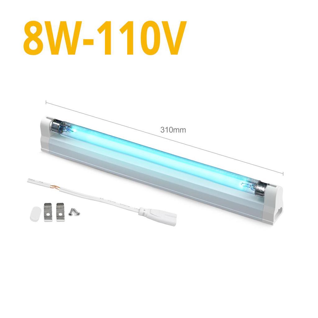 Quartz UV Lamp For Disinfection Bactericidal Ultraviolet Led Light Bulb UVC Sterilizer T5 Solarium Ultra Violet Mites Lighting EU Or US Plug