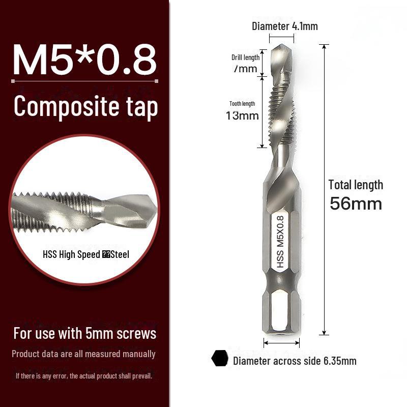 Универсальная ручная дрель-метчик для сверления и нарезания резьбы