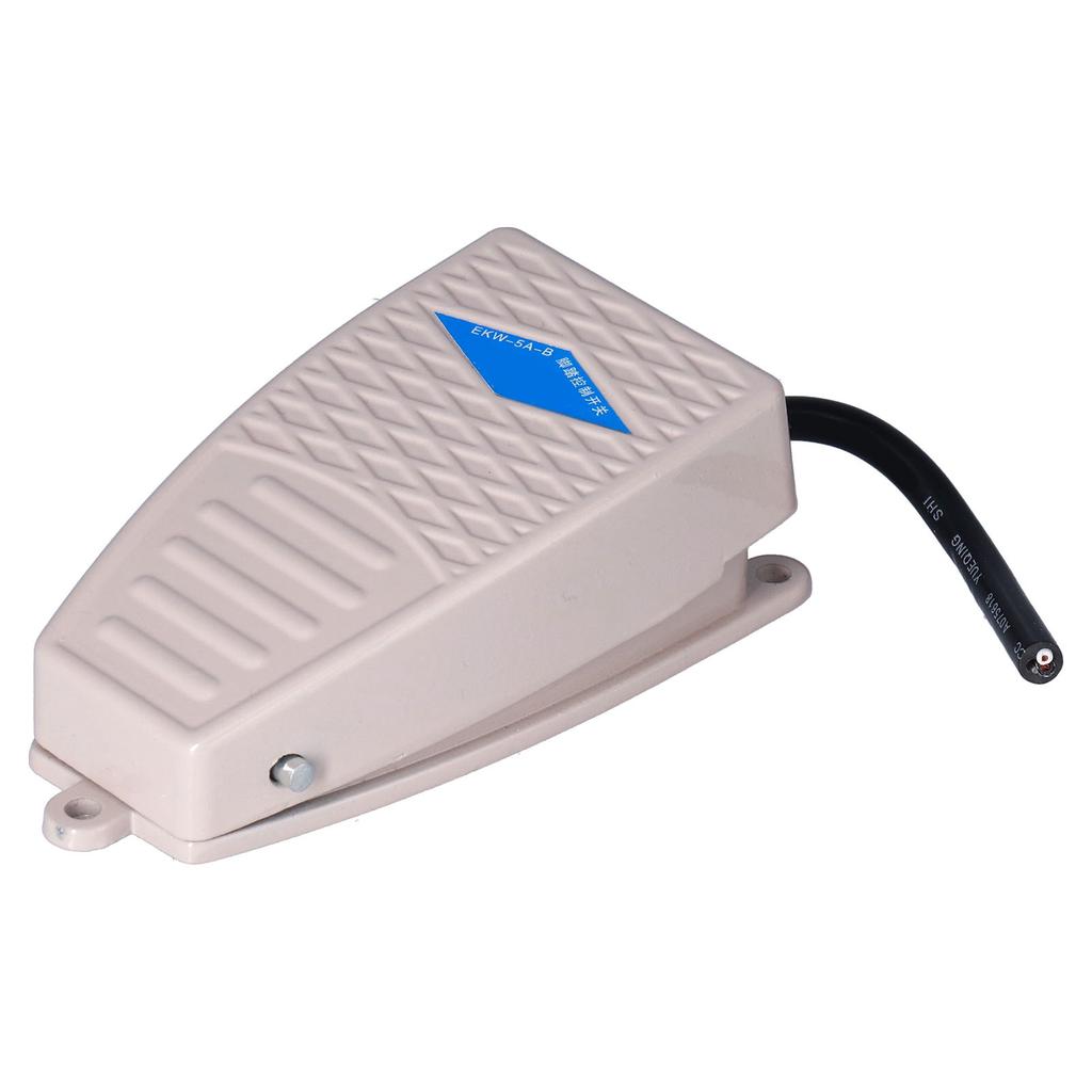 BERM Педальный переключатель Нескользящий алюминиевый сплав Ножной педальный контроллер AC380V DC220V