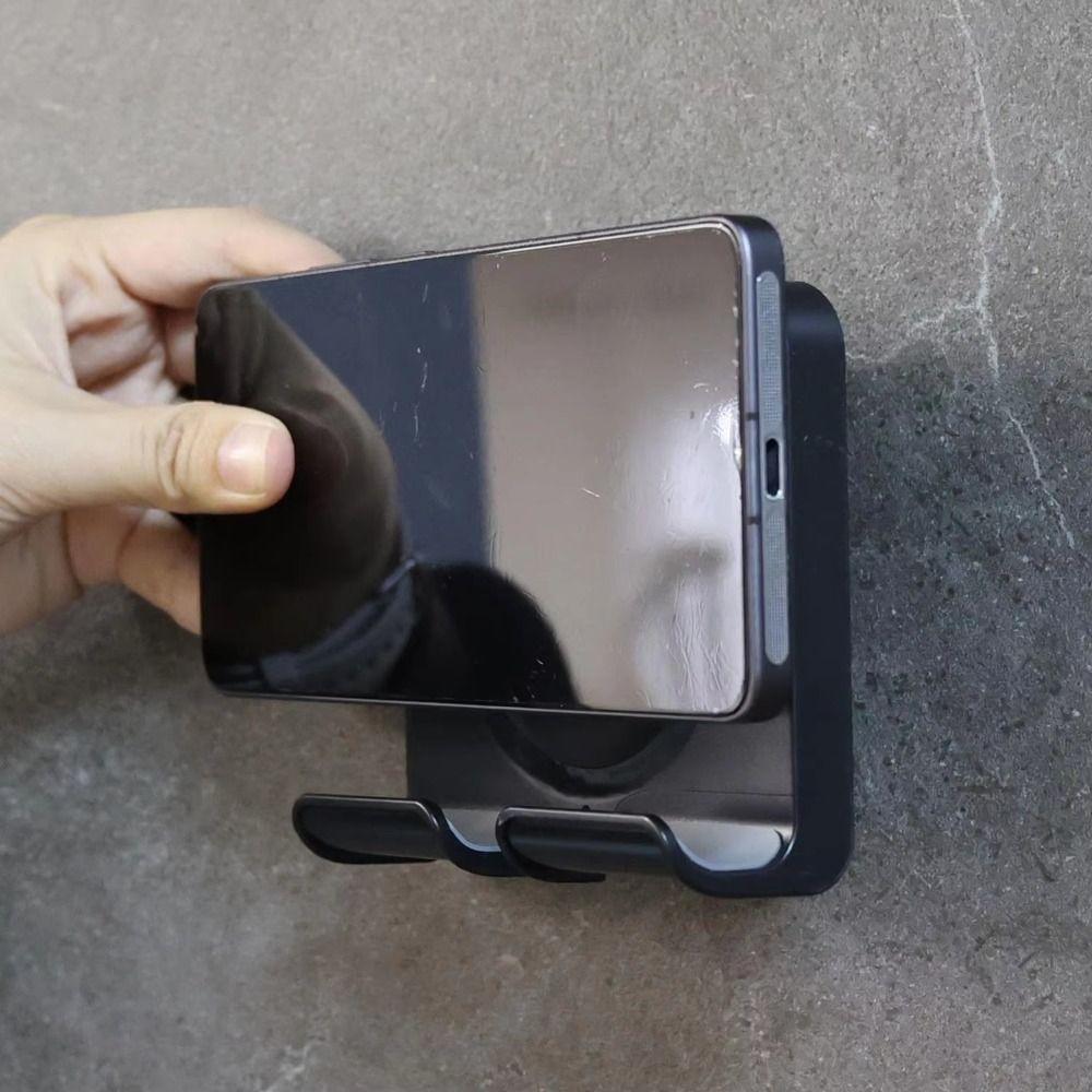 Adhesive Tablet Wall Mount Plastic Desktop Bracket Gifts Phone Tablet Stand Office