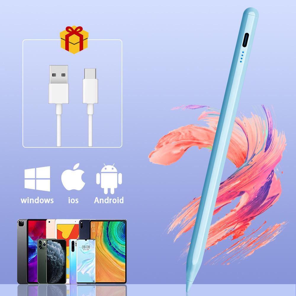 Емкостный стилус для iPad, совместимый с Apple Pencil, с магнитной зарядкой