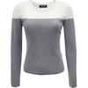 VEROMODA Women's Color Block Wool Blend Knit Sweater