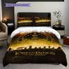 Hobbit Journey Bedding 1 Duvet Cover 2 Pillowcase Without Core Soft And Comfortable Duvet Cover And Pillowcase Bedding Set