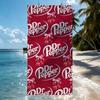 Бренд D-Dr Pepper Полотенце Пляжное Полотенце Дорожное Легкое Приятное для Кожи Для Бассейна Пляжа Кемпинга Круиза Лето