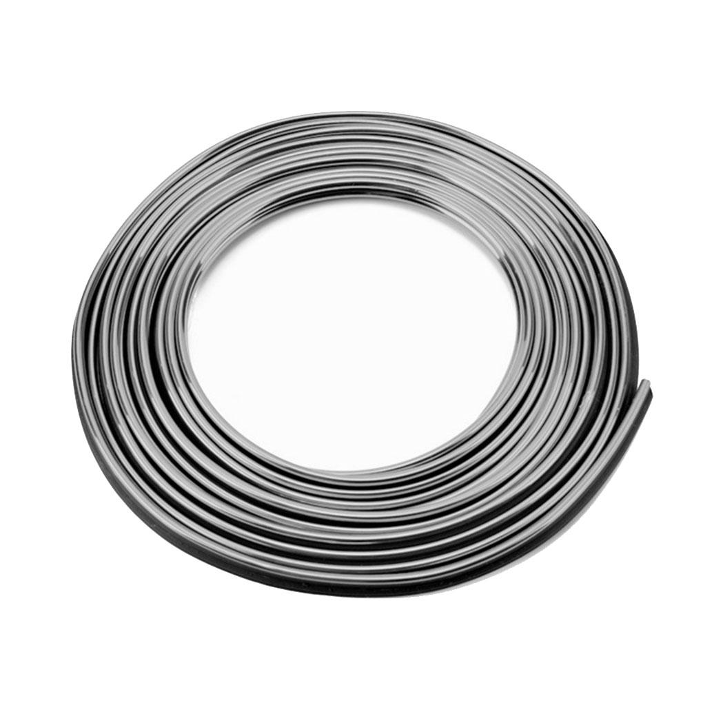 Автомобильная декоративная полоса для внутренней и внешней отделки 5 метров Внутренняя молдинговая отделка Линия отделки Вставка на приборную панель Дверная панель Декор