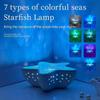 Starfish Projection Lamp Ripple Night Light