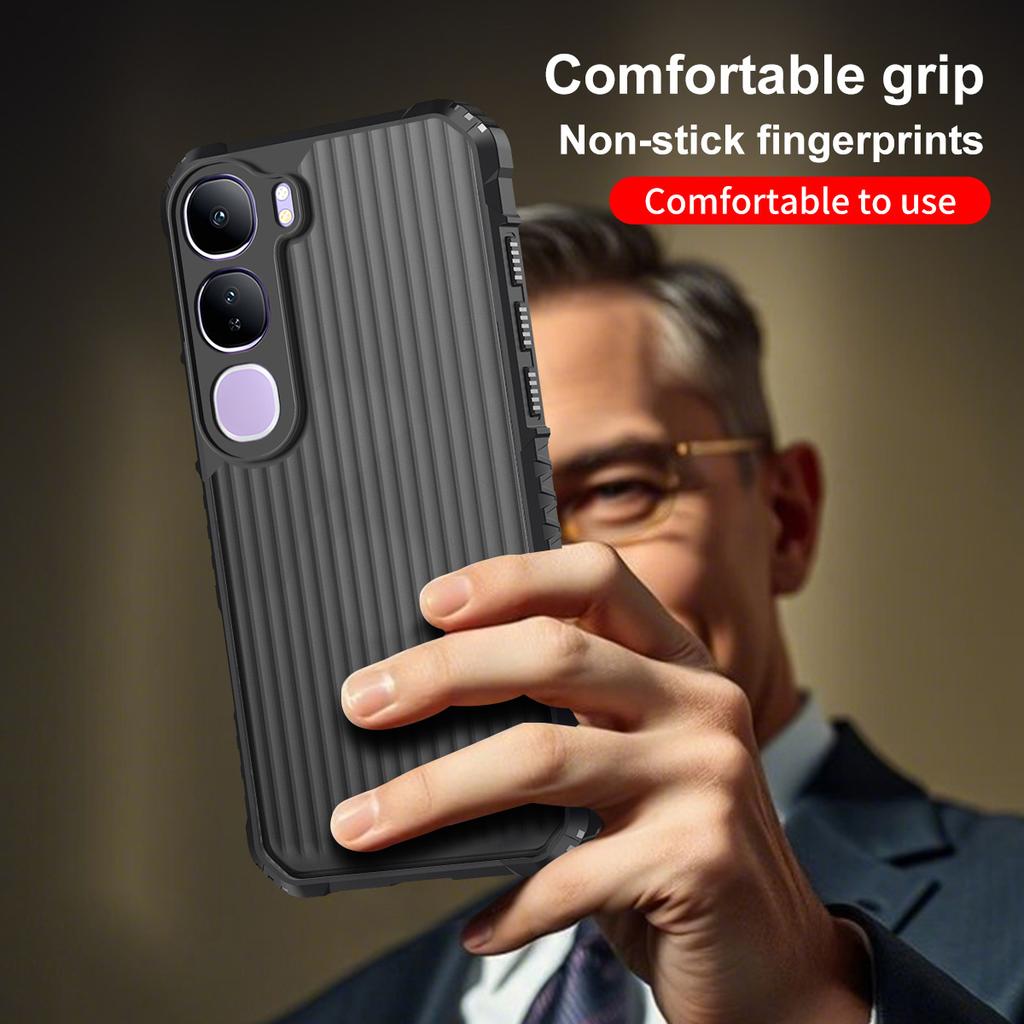 Броневой противоударный чехол для телефона для Vivo V60 V50 V40 Lite V30 Pro V29 V27 V25 V23 V50E V25E Защитная крышка с жесткой задней панелью