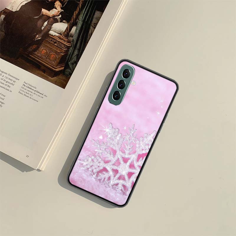 New Landscape Winter Light Snow Luxury Phone Case For Samsung S24 FE Galaxy S22 Ultra S25 Edge S21 S23 FE S20 Plus Cover Shell C