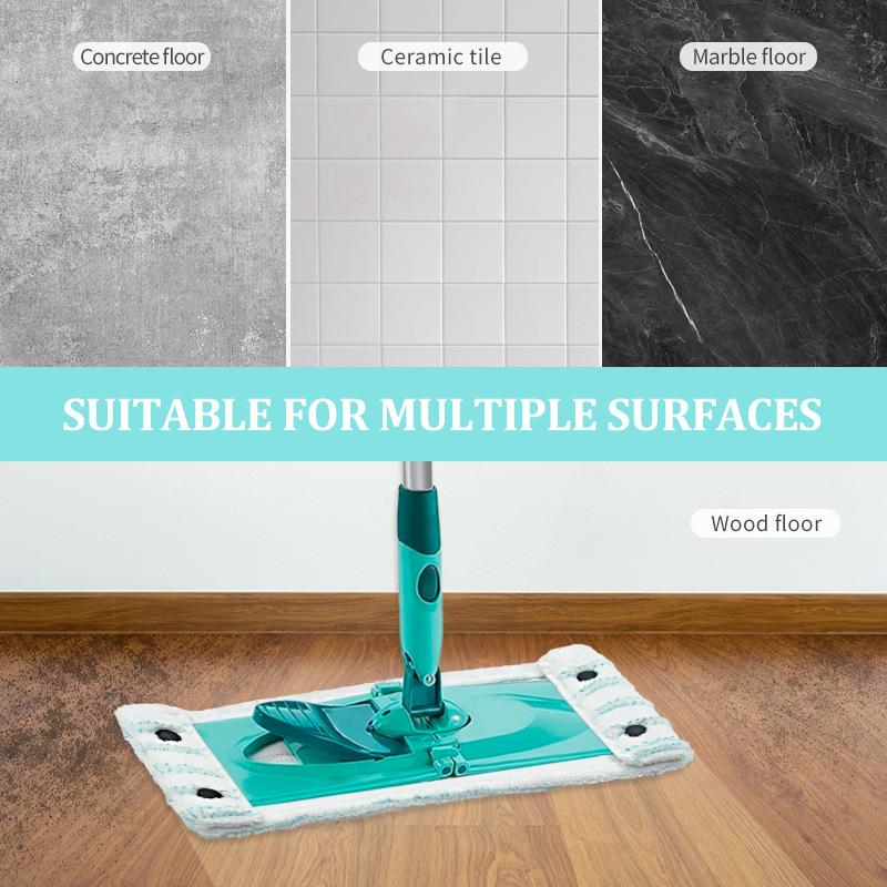 1/2 шт. Маленькая плоская насадка для швабры для Leifheit, накладка для уборки для влажной и сухой уборки, бытовые принадлежности для мытья пола, 42x15 см