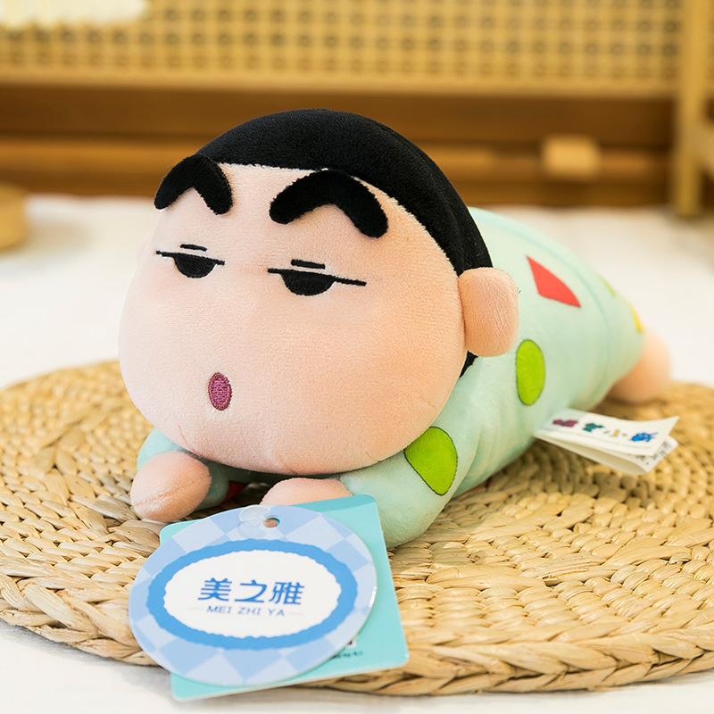 Lie Down Crayon Xiaoxin Aromatherapy Plush Toy Turned Into a Doll Crocodile Xiaoxin Doll Bean Bag Table with Doll