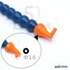 1/8" Round Nozzle Lathe Cooling Tube Plastic Flexible Water Oil Coolant Pipes Hoses Cooling Pipe with Valve Switch for CNC