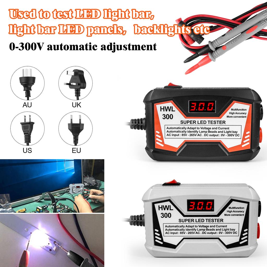 LED Tester 0-300V Output Bead Light Strip Tester LCD TV Maintenance Inspection Testers Multipurpose Lamp Strips Beads Test