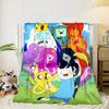 Yellow dog Adventure In Space Blanket Flannel Blanket for bed, sofa, Camping, Hiking, Picnic Essentials, gift for family Fan gifts