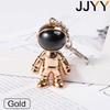 3D Personality Astronaut Keychain Three-dimensional Astronaut Creative Car Pendant Men and Women Necklace Clothing Accessories